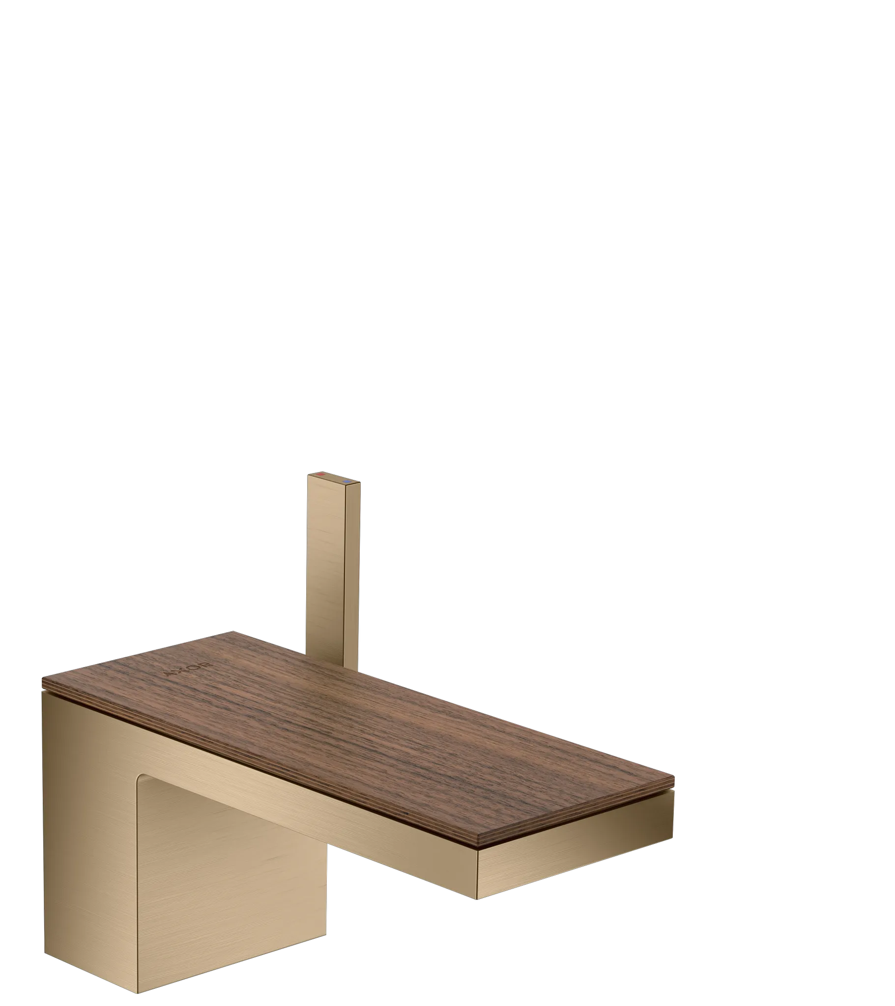 Hansgrohe AXOR MyEdition Mischer mit Platte 200 Amerikanischer Nussbaum Hansgrohe AXOR MyEdition Mischer mit Platte 200 Amerikanischer Nussbaum