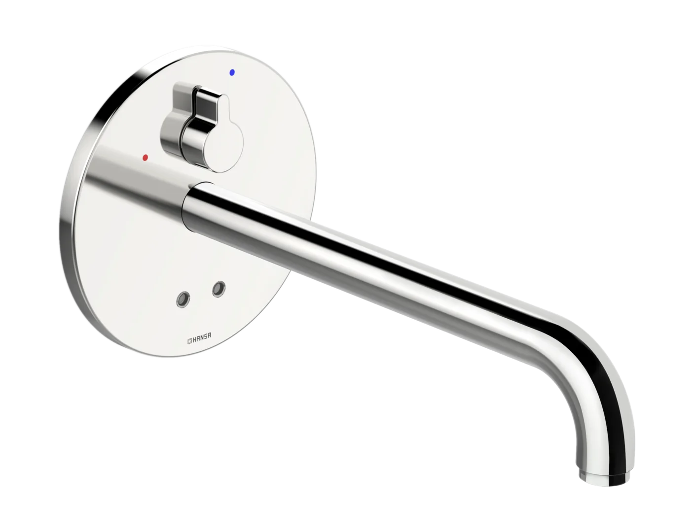 HansaELECTRA Waschtischarmatur Hansaelectra Fertigset für Waschtisch-Batterie 8181 Rosette rund 3 V, Bluetooth Ausladung 310 mm Chrom HansaELECTRA Waschtischarmatur Hansaelectra Fertigset für Waschtisch-Batterie 8181 Rosette rund 3 V, Bluetooth Ausladung 310 mm Chrom