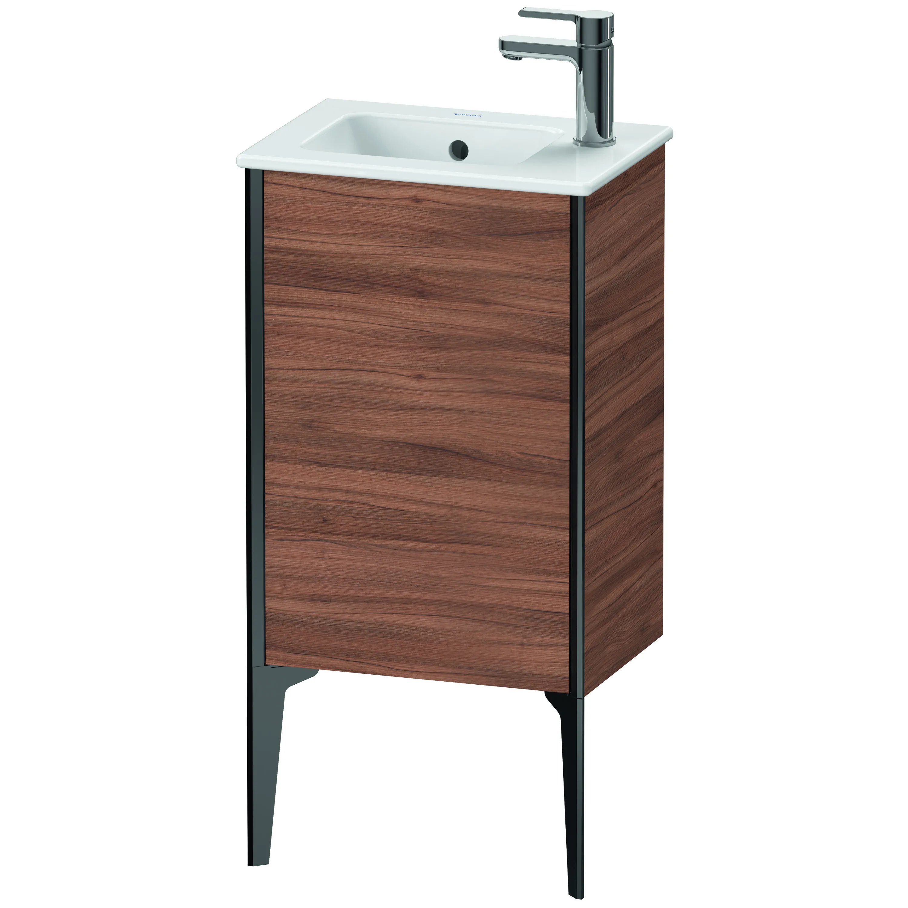 Duravit Waschtischunterschrank bodenstehend „XViu“ 41 × 59,4 × 29 cm in Nussbaum Natur