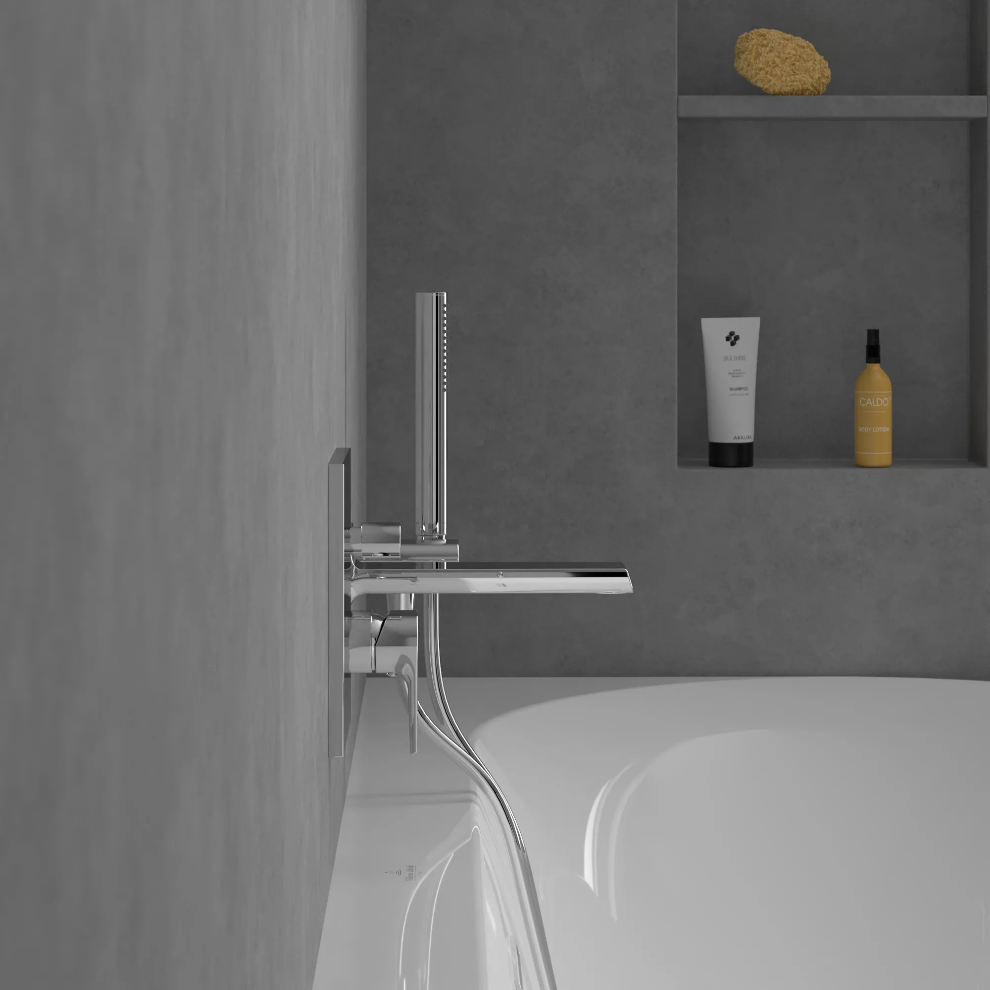 Einhand-Unterputz-Armatur „Liberty“ 5,7 cm in Chrom Einhand-Unterputz-Armatur „Liberty“ 5,7 cm in Chrom