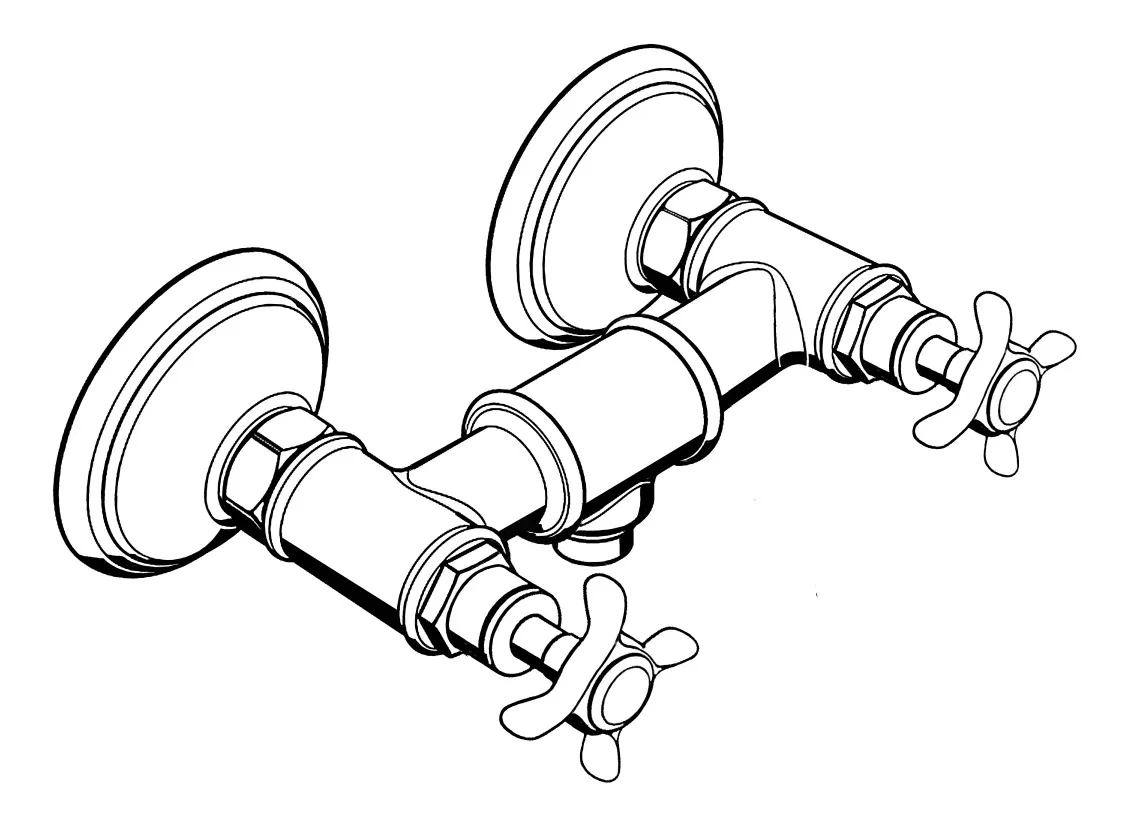 Hansgrohe AXOR Montreux Mischer Aufputz Brausearmatur, Chrom Hansgrohe AXOR Montreux Mischer Aufputz Brausearmatur, Chrom