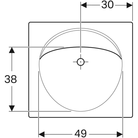 Wandwaschtisch mit Ablagefläche „Preciosa“, rechteckig 60 × 55 cm in weiß alpin Wandwaschtisch mit Ablagefläche „Preciosa“, rechteckig 60 × 55 cm in weiß alpin