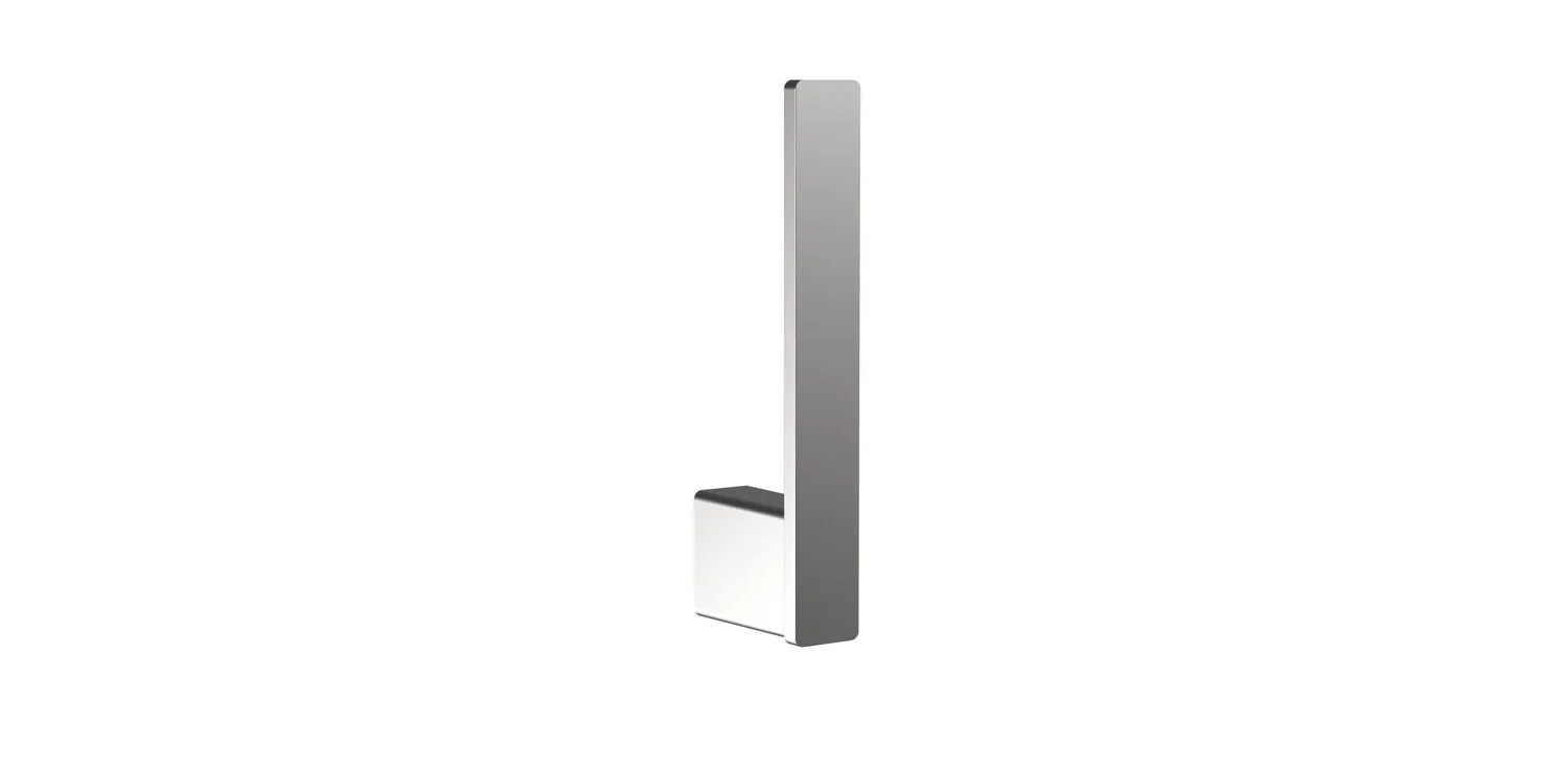 loft Reservepapierhaltersenkrecht für 1 Rolle, edelstahloptik