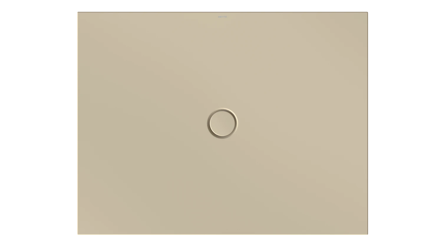 Bette rechteck Duschwanne „BetteFloor“ 1300 × 1000 mm mit BetteAntirutsch Pro, ohne Oberflächenveredelung, ohne Wannenträger, in Sand