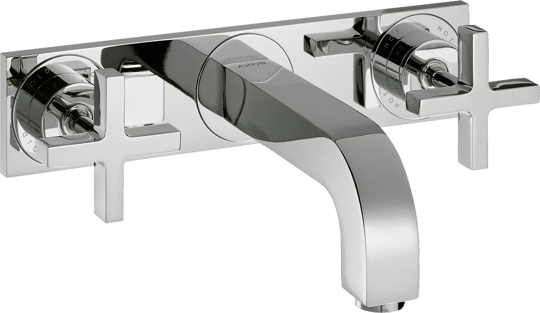 Hansgrohe AXOR Citterio 3-Loch Waschtischarmatur Unterputz, Chrom Hansgrohe AXOR Citterio 3-Loch Waschtischarmatur Unterputz, Chrom