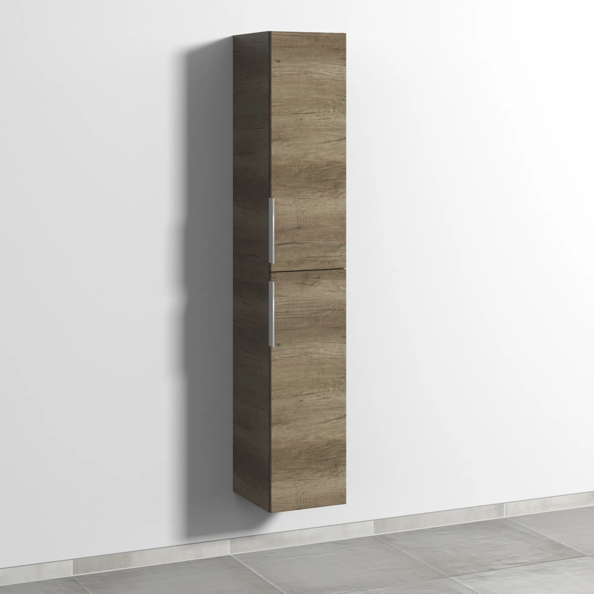 Hochschrank rechts 3way (UM091) 1700x300x345 Anthrazit-Matt