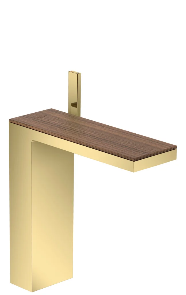 Hansgrohe AXOR MyEdition Platte 245 mm, Amerikanischer Nussbaum, abnehmbar