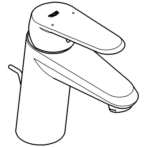 Grohe Eurodisc Cosmopolitan Einhand-Waschtischbatterie, S-Size, Einlochmontage, 5,7 l/min Grohe Eurodisc Cosmopolitan Einhand-Waschtischbatterie, S-Size, Einlochmontage, 5,7 l/min