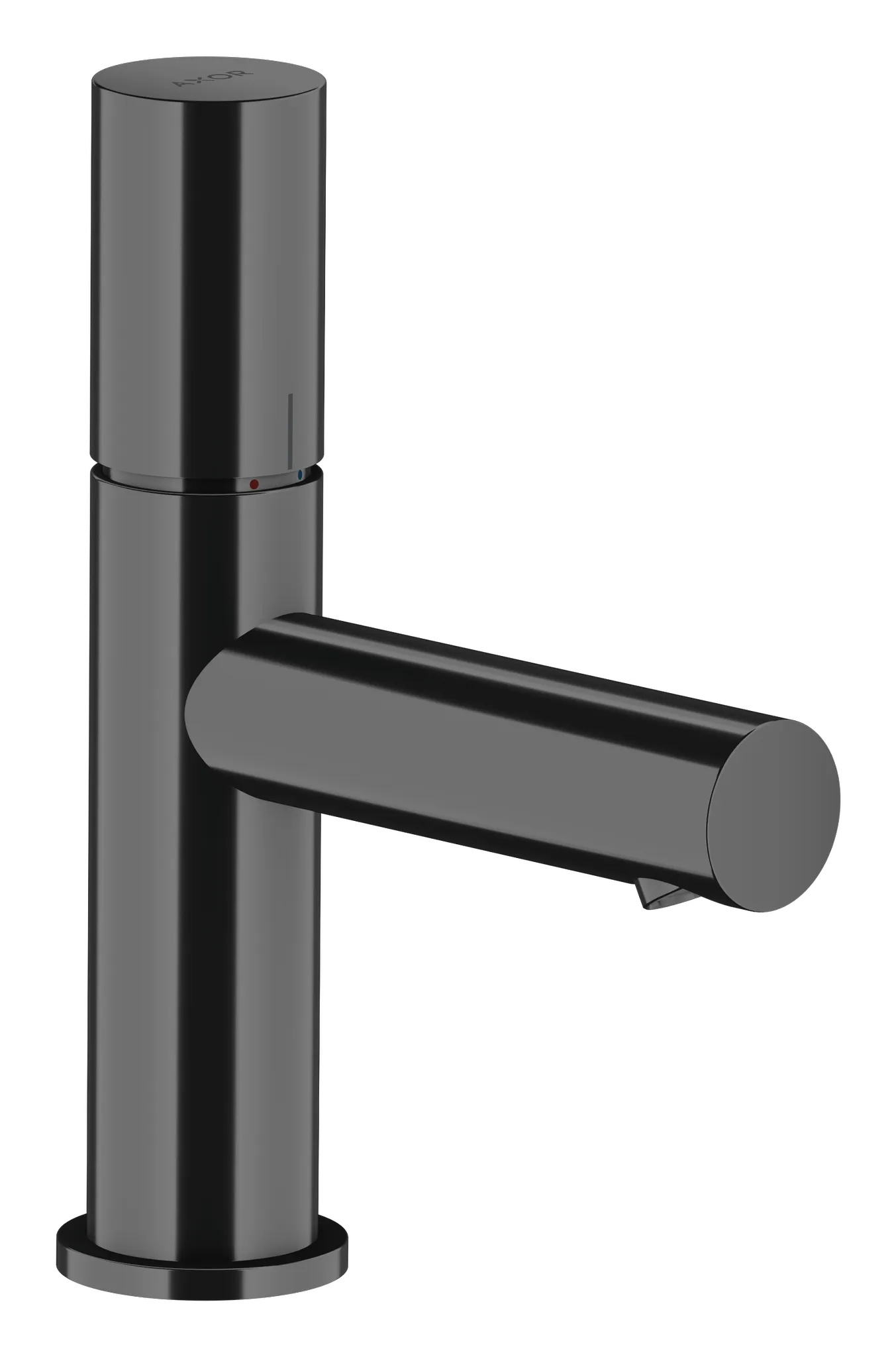 Hansgrohe AXOR Uno Einhebel-Waschtischmischer 80, Polished Black Chrome