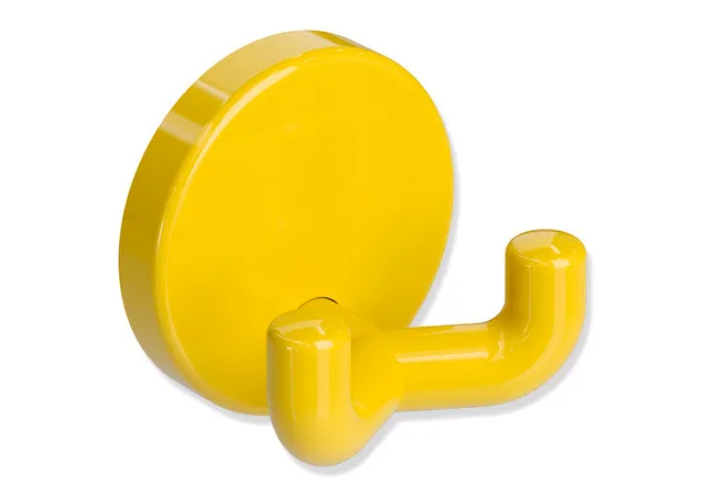 HEWI Doppelhaken Serie 801, PG74, Senfgelb HEWI Doppelhaken Serie 801, PG74, Senfgelb