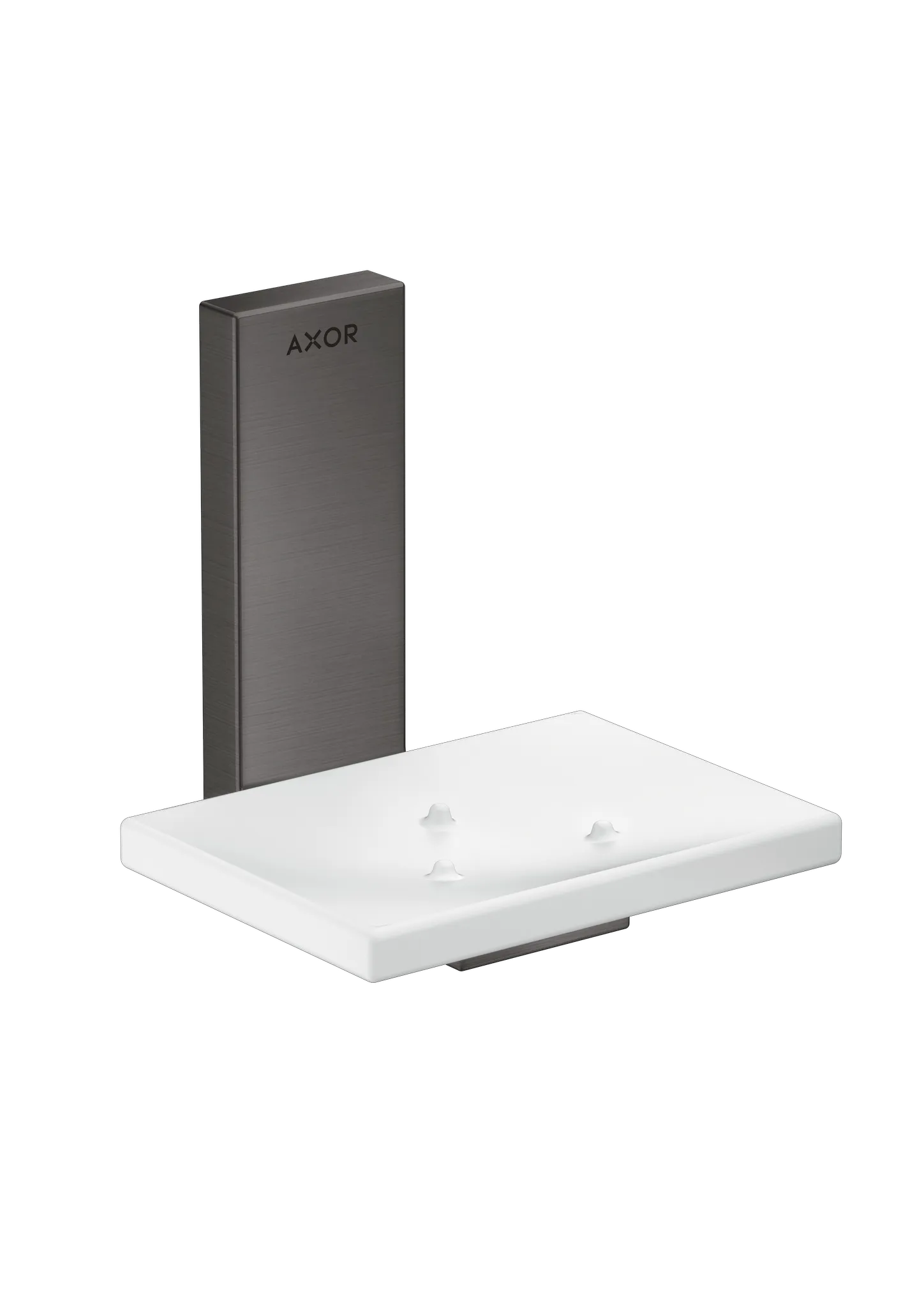 Hansgrohe AXOR Universal Rectangular Seifenschale, Brushed Black Chrome
