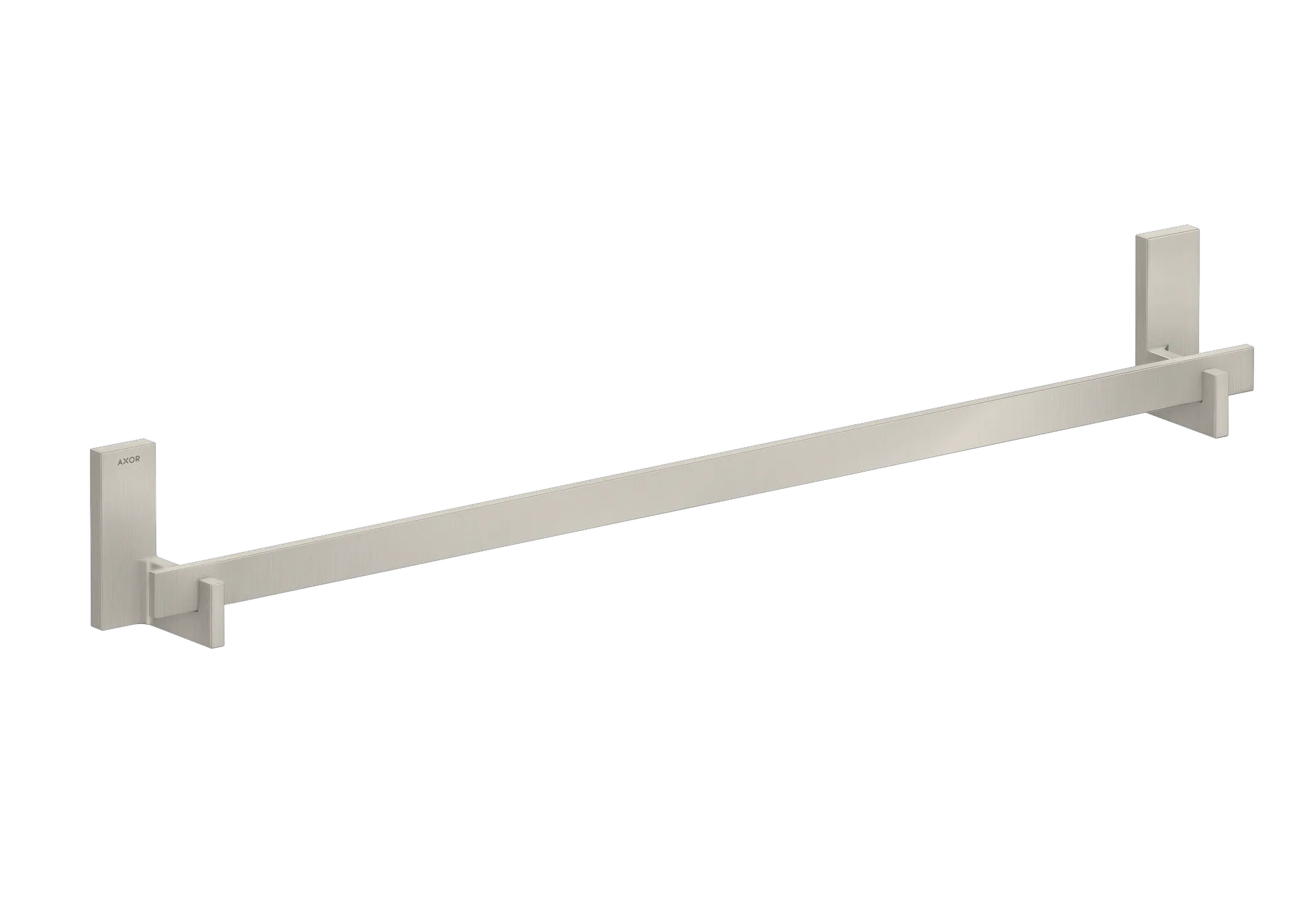 Hansgrohe AXOR Universal Rectangular Badetuchhalter 800 mm, Edelstahl Optic