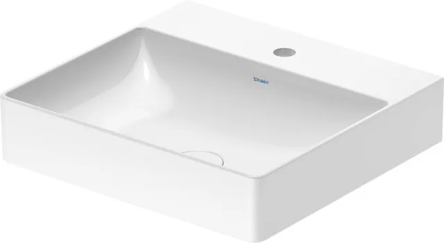 Wandwaschtisch „DuraSquare“, ohne Überlauf, Hahnlochposition mittig Wandwaschtisch „DuraSquare“, ohne Überlauf, Hahnlochposition mittig