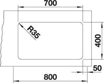 BLANCO ETAGON 700-U