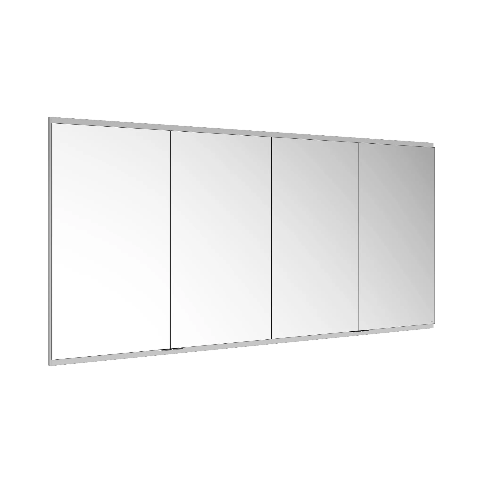 KEUCO Royal Modular 2.0 Spiegelschrank unbeleuchtet Wandeinbau, 4 Steckdosen 2100x900x120mm silber-eloxiert