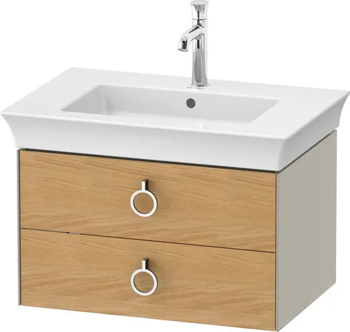 Duravit Waschtischunterschrank „White Tulip“, mit Beleuchtung