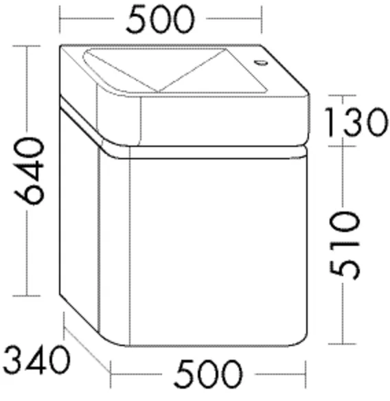burgbad Badmöbelset „b:me“ 54 × 68 cm in Lichtgrau Solid Matt burgbad Badmöbelset „b:me“ 54 × 68 cm in Lichtgrau Solid Matt