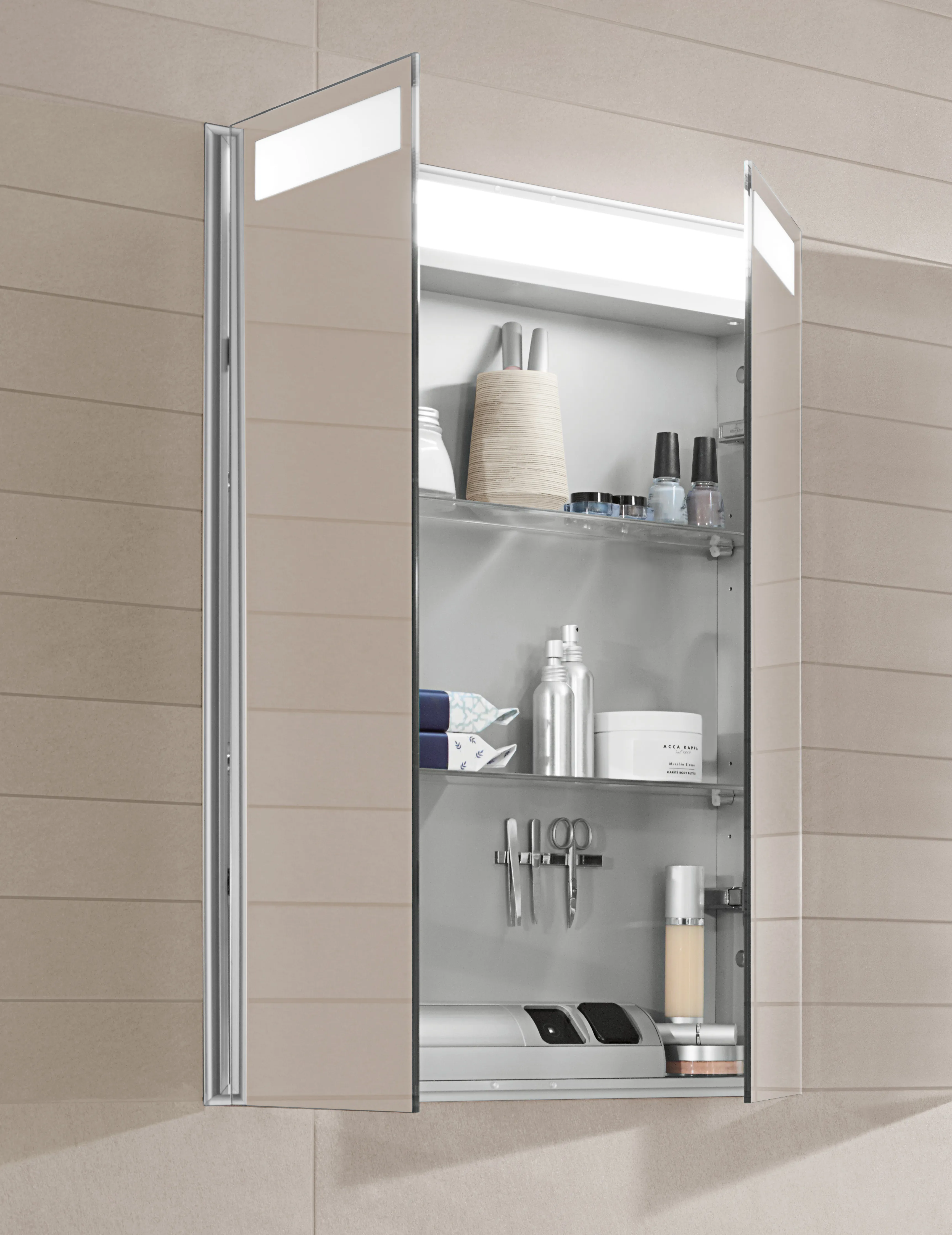 Villeroy & Boch Unterputz-Spiegelschrank „My View-In“ 80,1 × 74,7 × 10,7 × 10,7 cm