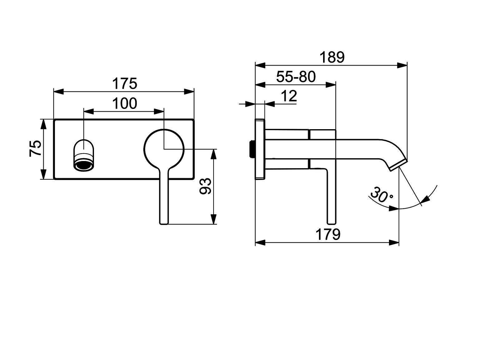 EHM Fertigset für Waschtisch-Batterie VANTIS Style 5480 Rosette eckig Ausladung 179 mm Chrom EHM Fertigset für Waschtisch-Batterie VANTIS Style 5480 Rosette eckig Ausladung 179 mm Chrom