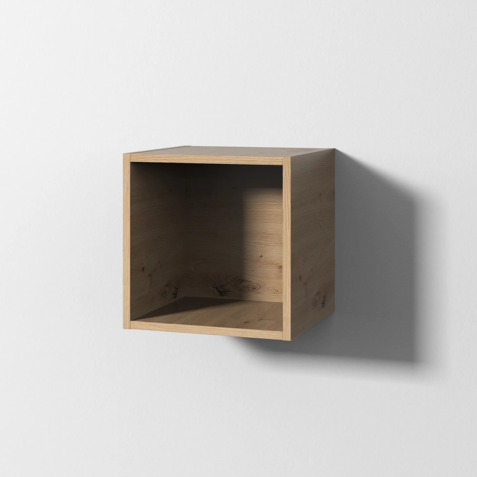 Sanipa Regalmodul „Cubes“ 350 × 350 × 328 mm in Eiche Natural-Touch