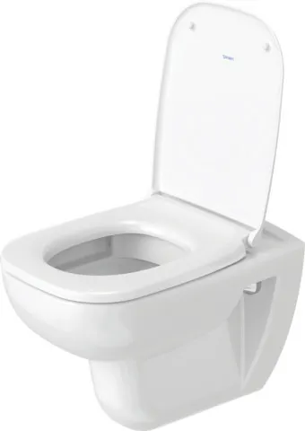 Wand-Tiefspül-WC „D-Code“ 35,5 × 36 × 54,5 cm mit HygieneGlaze, ohne Spülrand