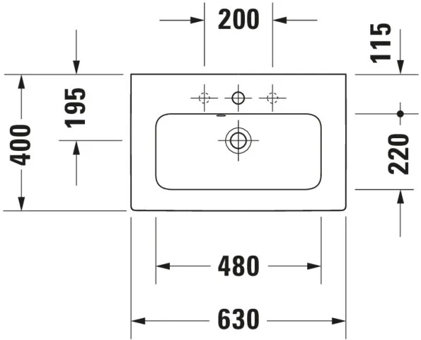 Wandwaschtisch Compact „ME by Starck“, mit Überlauf, Hahnlochposition mittig in Weiß Seidenmatt Wandwaschtisch Compact „ME by Starck“, mit Überlauf, Hahnlochposition mittig in Weiß Seidenmatt