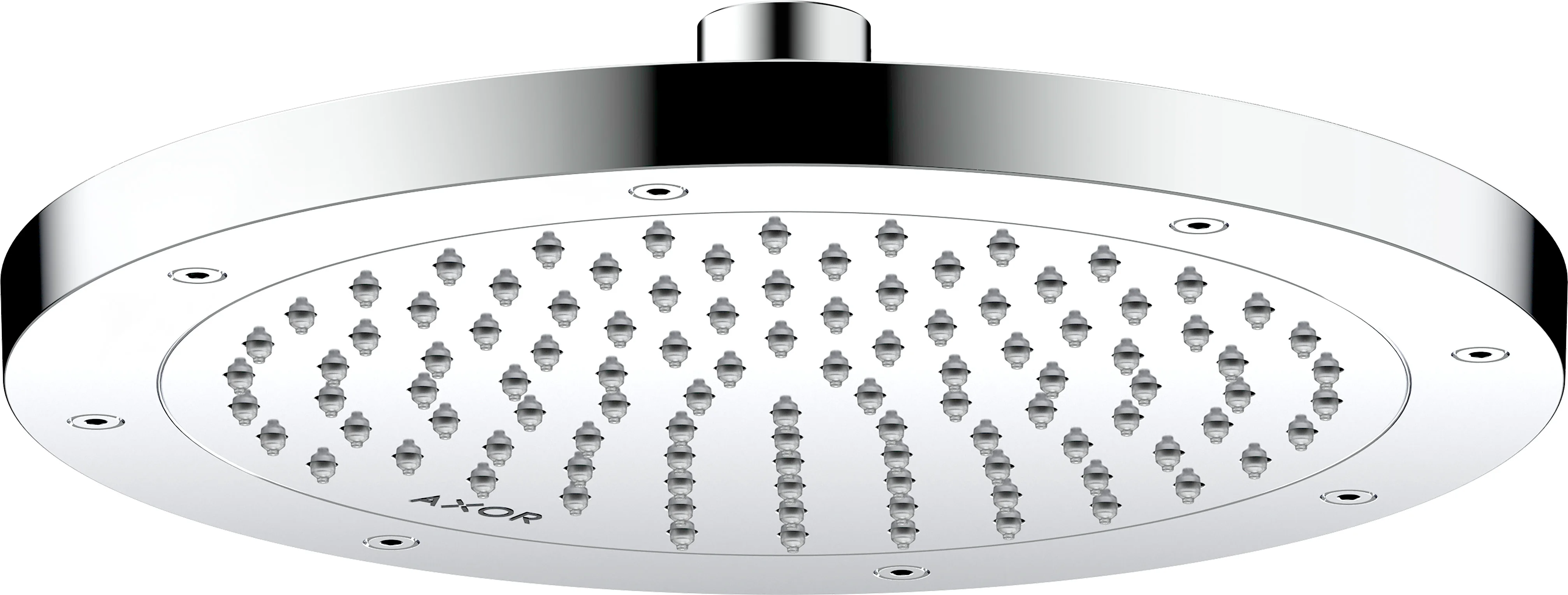 Hansgrohe AXOR ShowerSolutions Kopfbrause 245 1jet, Chrom, 245 mm, verstellbarer Winkel, abnehmbar zur Reinigung, G 1/2 Anschluss Hansgrohe AXOR ShowerSolutions Kopfbrause 245 1jet, Chrom, 245 mm, verstellbarer Winkel, abnehmbar zur Reinigung, G 1/2 Anschluss