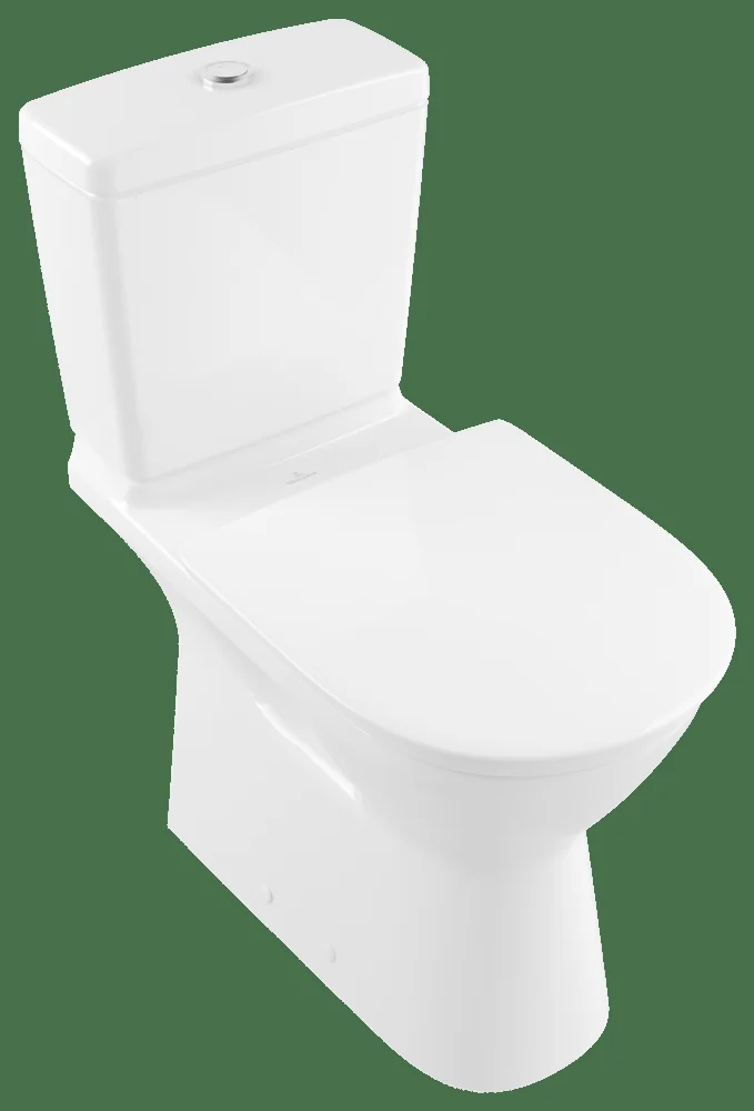 Villeroy & Boch ViCare Tiefspül-WC spülrandlos für Kombination 360x680x460mm Oval bodenstehend Abgang waagerecht