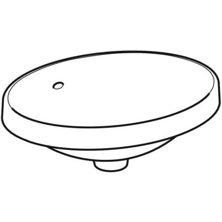 Einbauwaschtisch „Variform“ 50 × 40 cm 