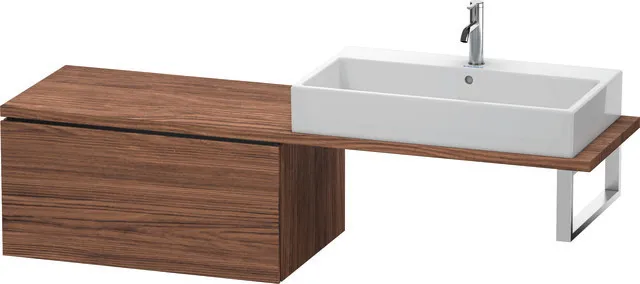 Duravit Unterschrank für Konsole „L-Cube“ 82 × 40 × 54,7 cm Nussbaum Dunkel