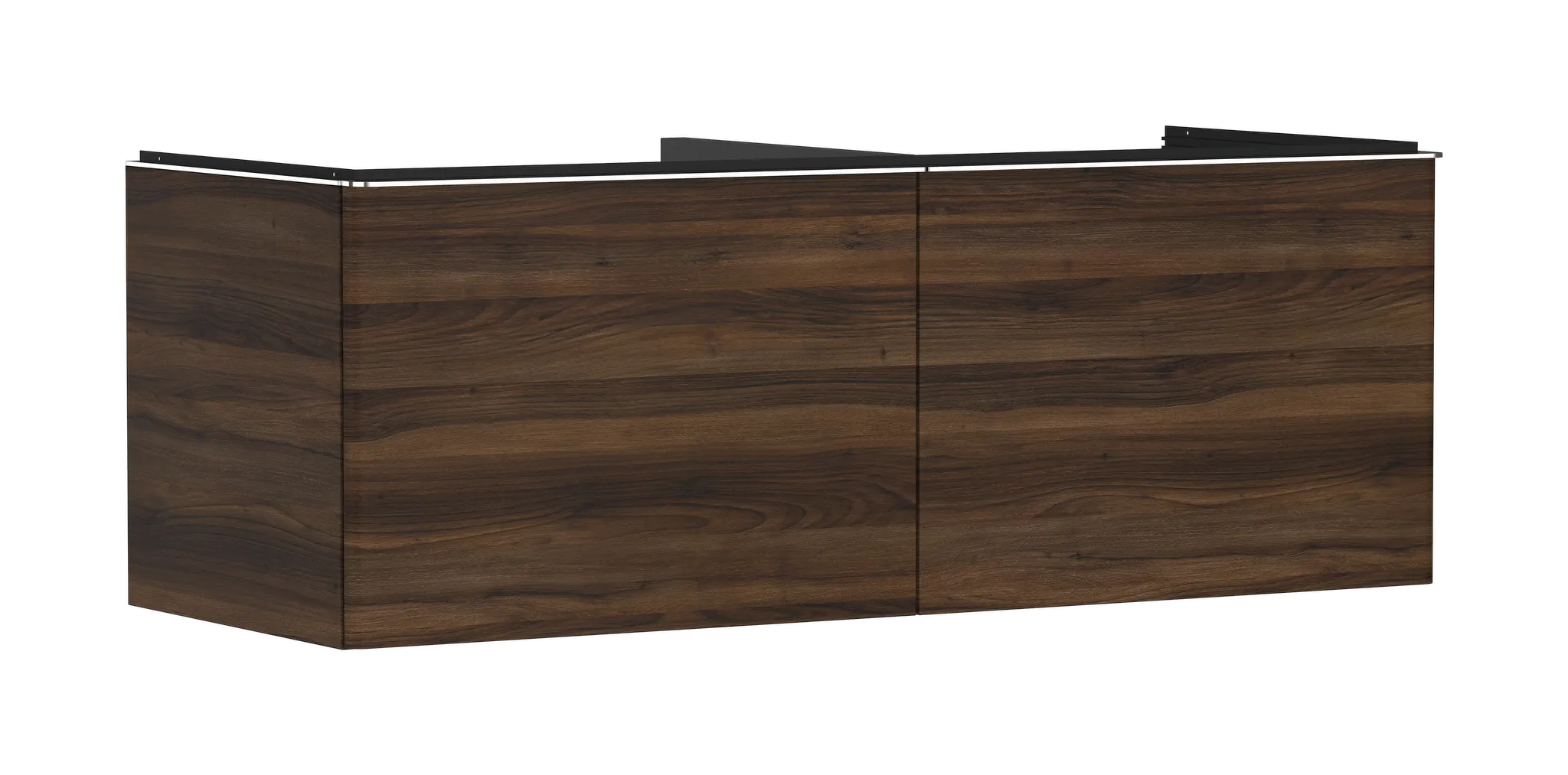 Hansgrohe Xelu Q Waschtischunterschrank Nussbaum Dunkel 1360x550 mit 2 Schubkästen Hansgrohe Xelu Q Waschtischunterschrank Nussbaum Dunkel 1360x550 mit 2 Schubkästen