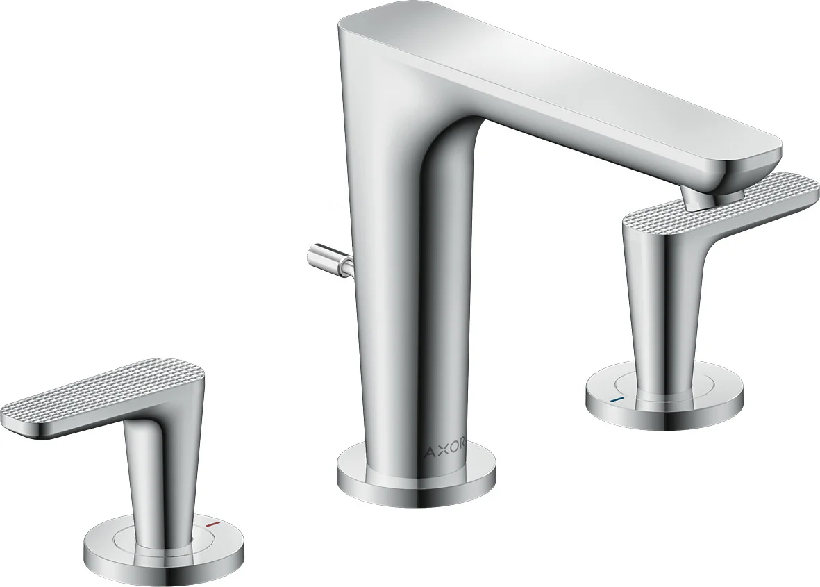 Hansgrohe AXOR Citterio C 3-Loch Waschtischarmatur Chrom, ComfortZone 125, Ausladung 135 mm, Auslaufhöhe 125 mm, Hebelgriff, Normalstrahl, max. Durchfluss 5 l/min Hansgrohe AXOR Citterio C 3-Loch Waschtischarmatur Chrom, ComfortZone 125, Ausladung 135 mm, Auslaufhöhe 125 mm, Hebelgriff, Normalstrahl, max. Durchfluss 5 l/min