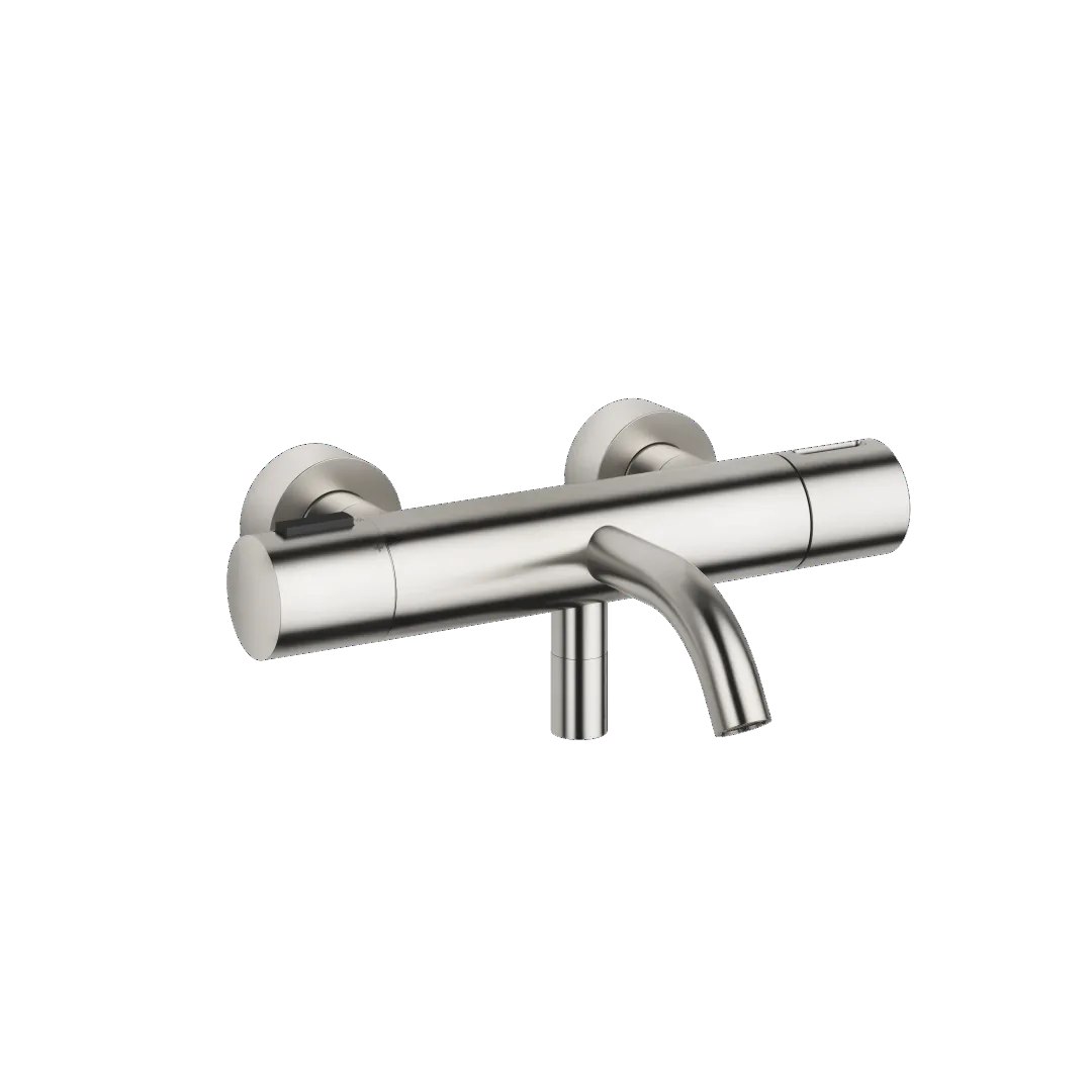 Dornbracht META Wannen-Thermostat für Wandmontage ohne Garnitur - Platin gebürstet Dornbracht META Wannen-Thermostat für Wandmontage ohne Garnitur - Platin gebürstet