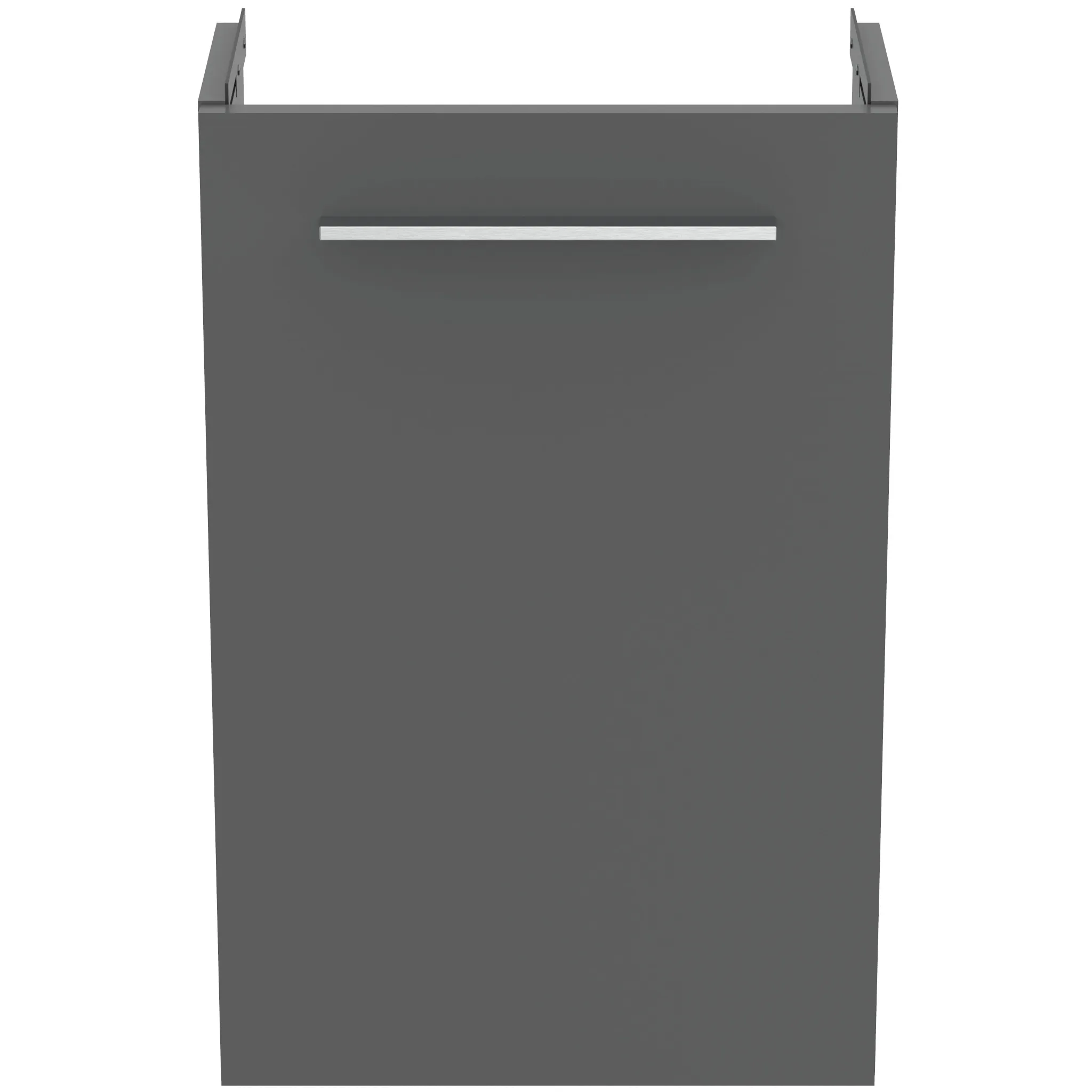 Ideal Standard Handwaschbeckenunterschrank i.life S 1 Tür Quarzgrau matt 410x205x630mm Ideal Standard Handwaschbeckenunterschrank i.life S 1 Tür Quarzgrau matt 410x205x630mm