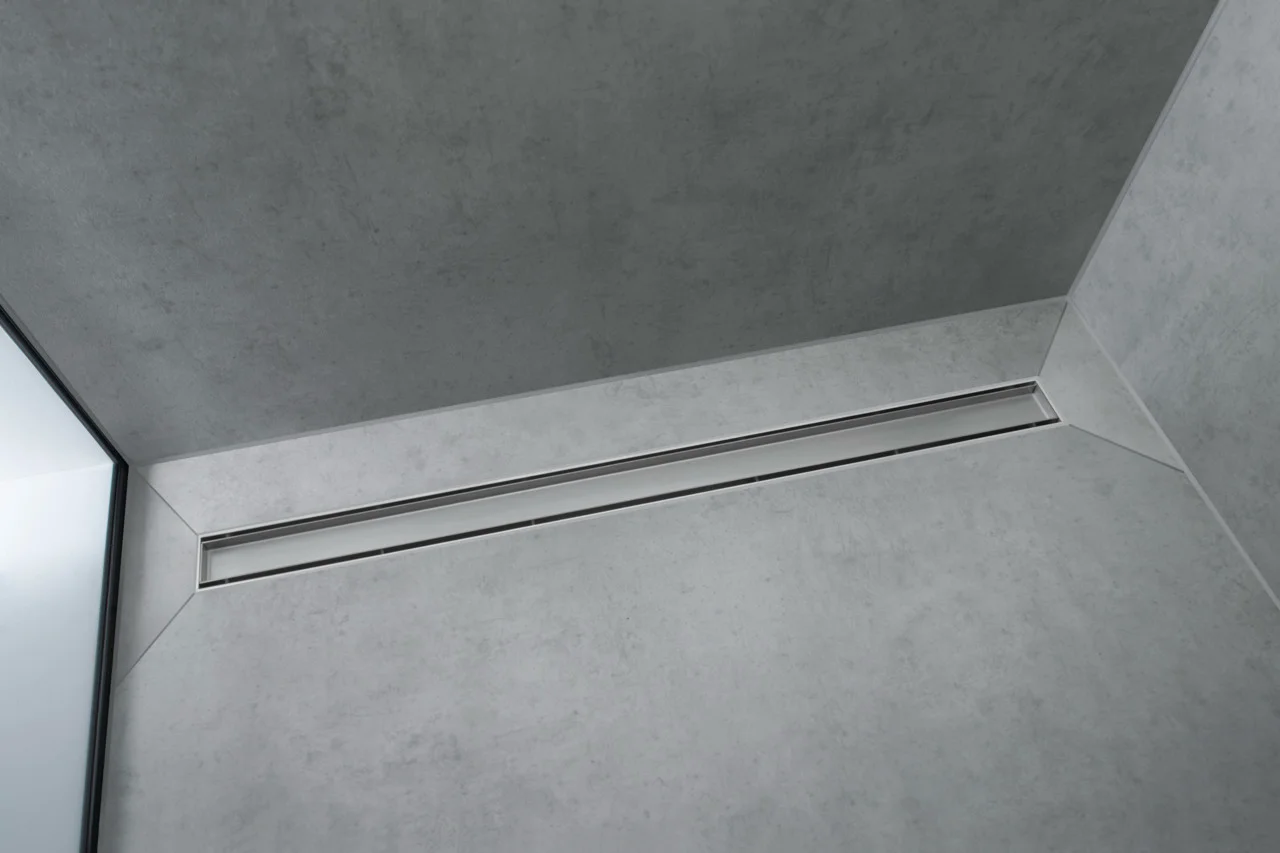 Hansgrohe RainDrain Match Duschrinne 800 mm mit höhenverstellbarem Rahmen, Edelstahl gebürstet Hansgrohe RainDrain Match Duschrinne 800 mm mit höhenverstellbarem Rahmen, Edelstahl gebürstet