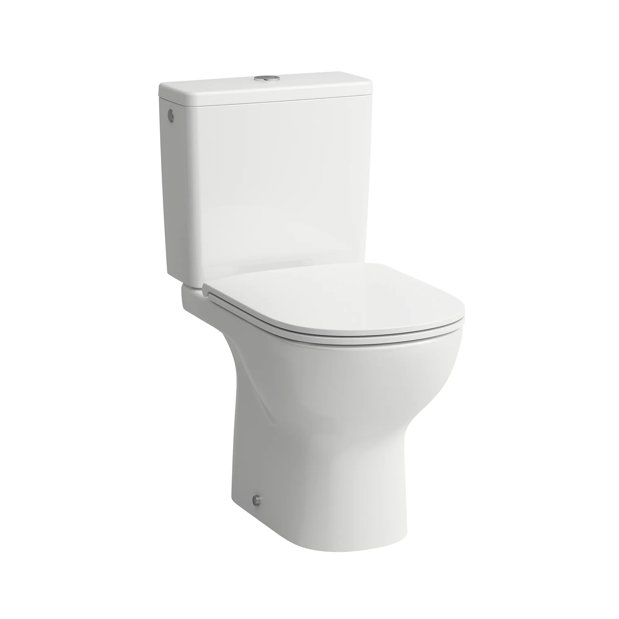 Tiefspül-WCKombi LUA 670x360x400, spülrandlos Abg. senkrecht Weiß Tiefspül-WCKombi LUA 670x360x400, spülrandlos Abg. senkrecht Weiß