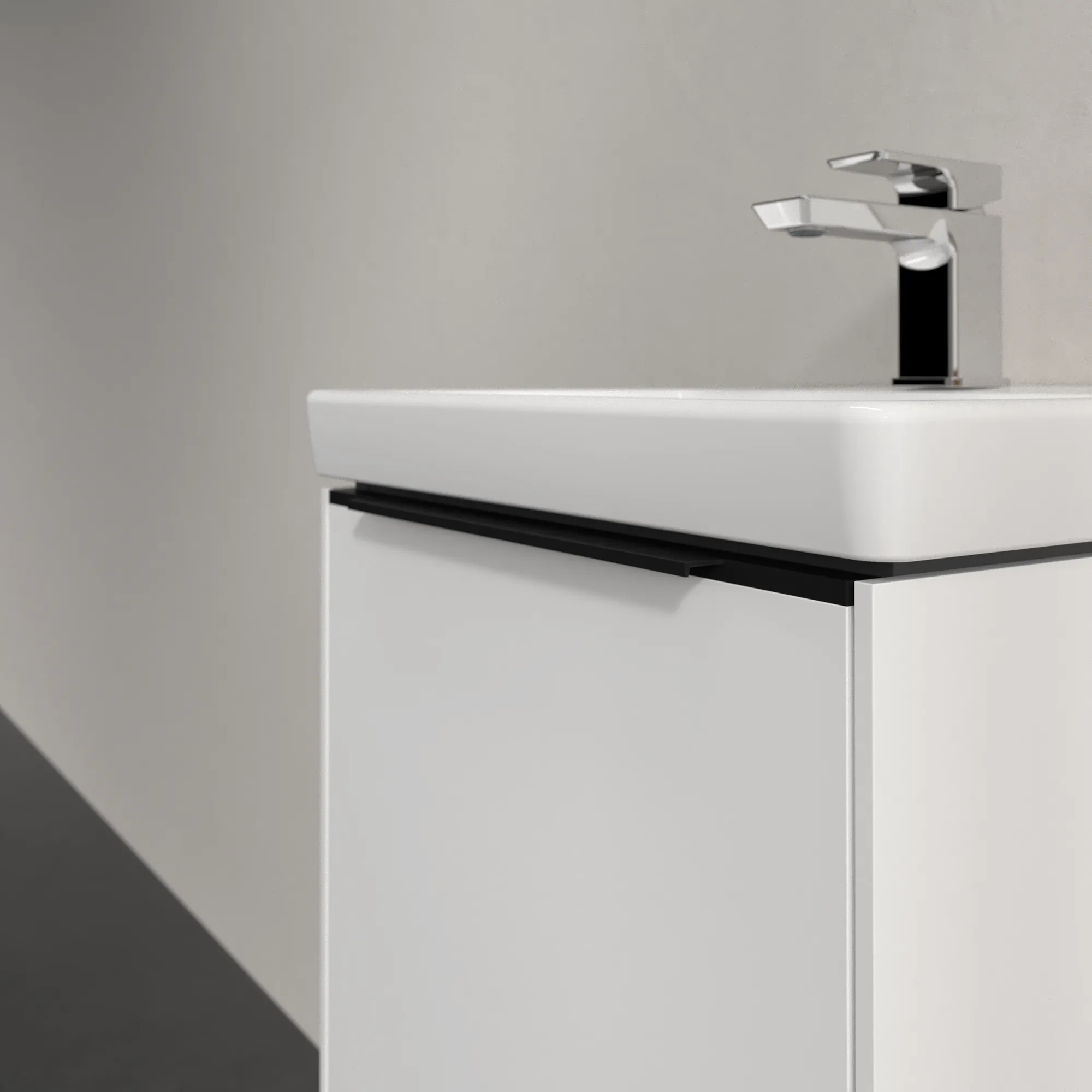 Villeroy & Boch Subway 3.0 Waschbeckenunterschrank C58101, 423 x 429 x 377,5 mm, links Villeroy & Boch Subway 3.0 Waschbeckenunterschrank C58101, 423 x 429 x 377,5 mm, links