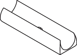 HEWI Accessoire-Set 1,4 cm in (4 Stück)