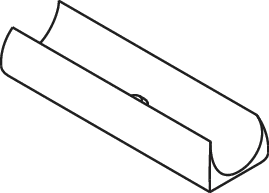 HEWI Accessoire-Set 1,4 cm in (4 Stück) HEWI Accessoire-Set 1,4 cm in (4 Stück)