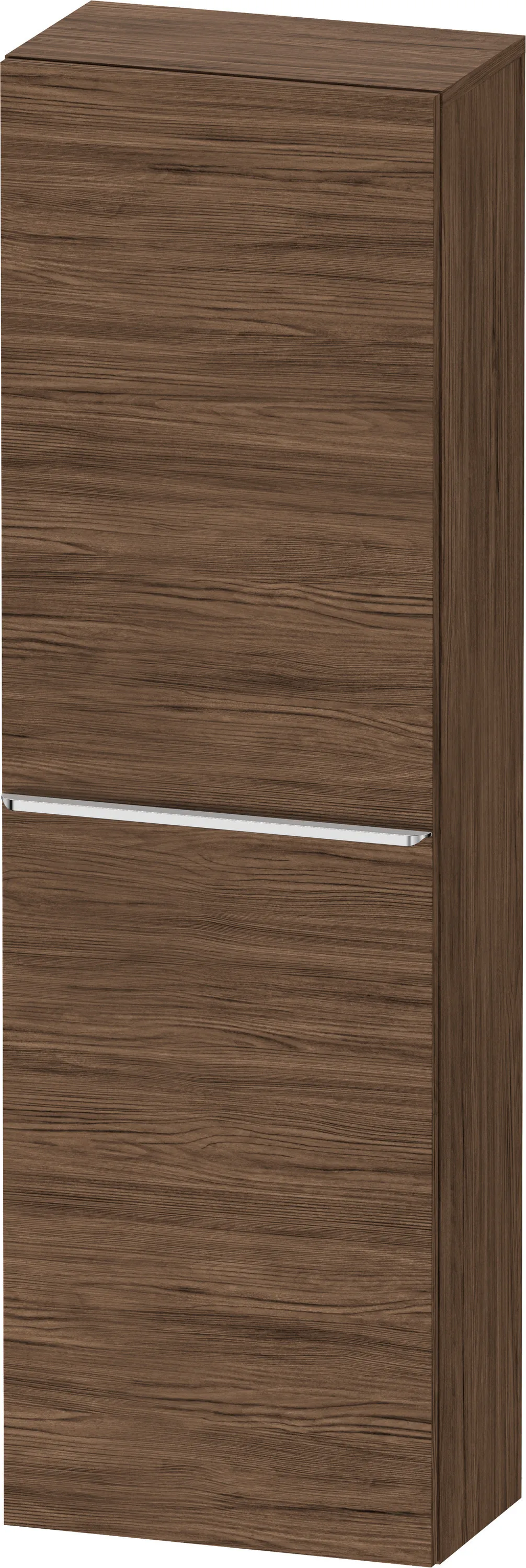 Duravit Halbhochschrank „D-Neo“ 40 × 132 × 24 cm Nussbaum Dunkel