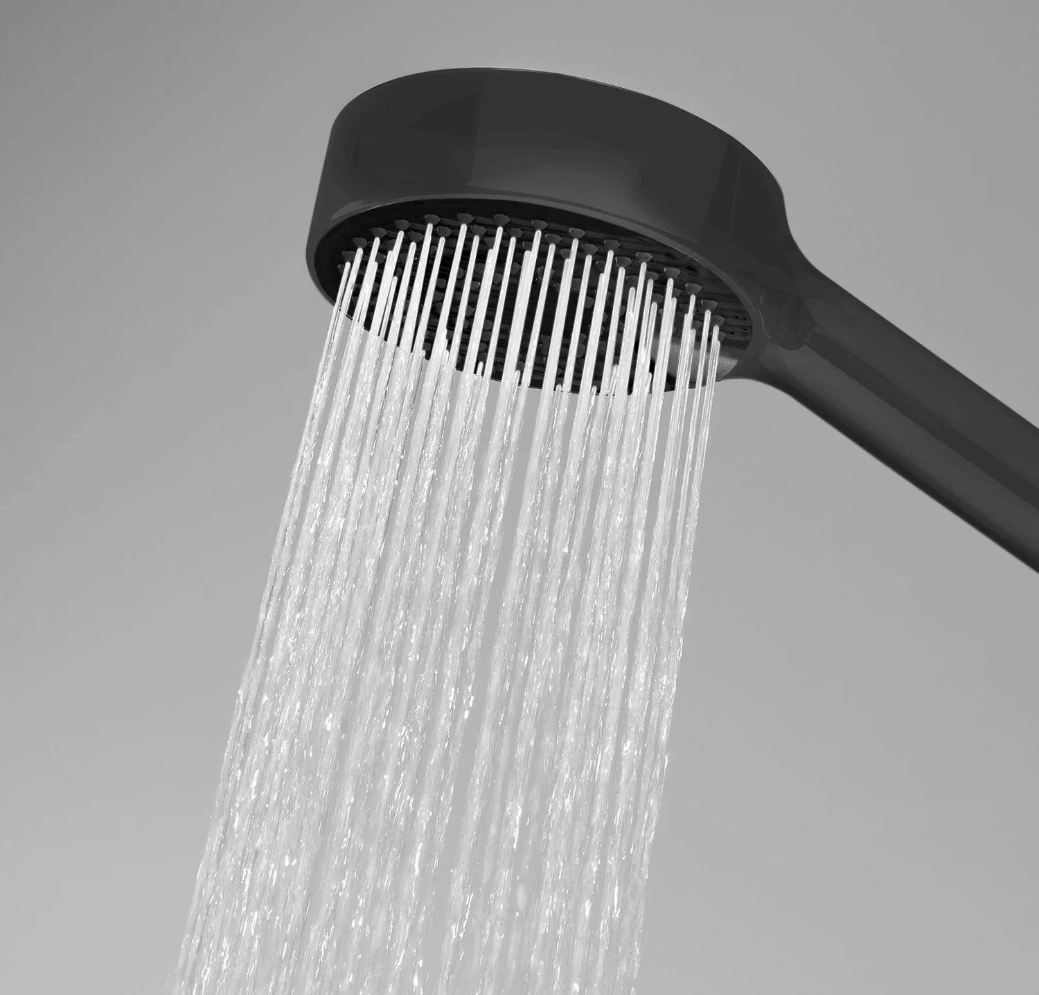 HansaBASICJET Handbrausegarnitur HansaBASICJET 4468 3-strahlig Matt-Schwarz