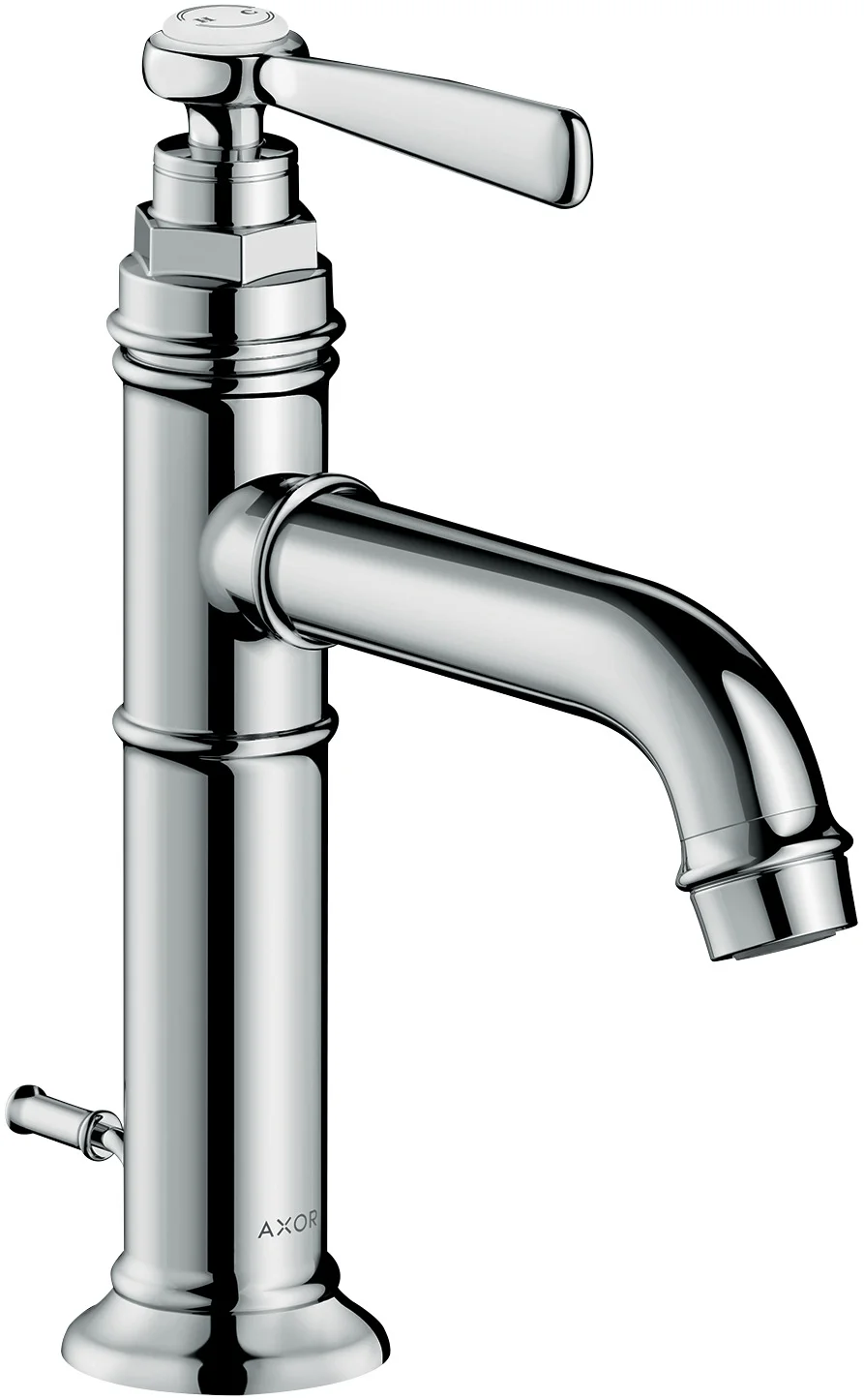 Hansgrohe AXOR Montreux Einhebel-Waschtischmischer 100, Chrom, Ausladung 142 mm, Auslaufhöhe 98 mm, Hebelgriff, Normalstrahl, max. Durchfluss 5 l/min Hansgrohe AXOR Montreux Einhebel-Waschtischmischer 100, Chrom, Ausladung 142 mm, Auslaufhöhe 98 mm, Hebelgriff, Normalstrahl, max. Durchfluss 5 l/min
