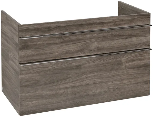 Villeroy & Boch Waschtischunterschrank „Venticello“ für Schrankwaschtisch 953 × 590 × 502 mm Stone Oak, für Becken links