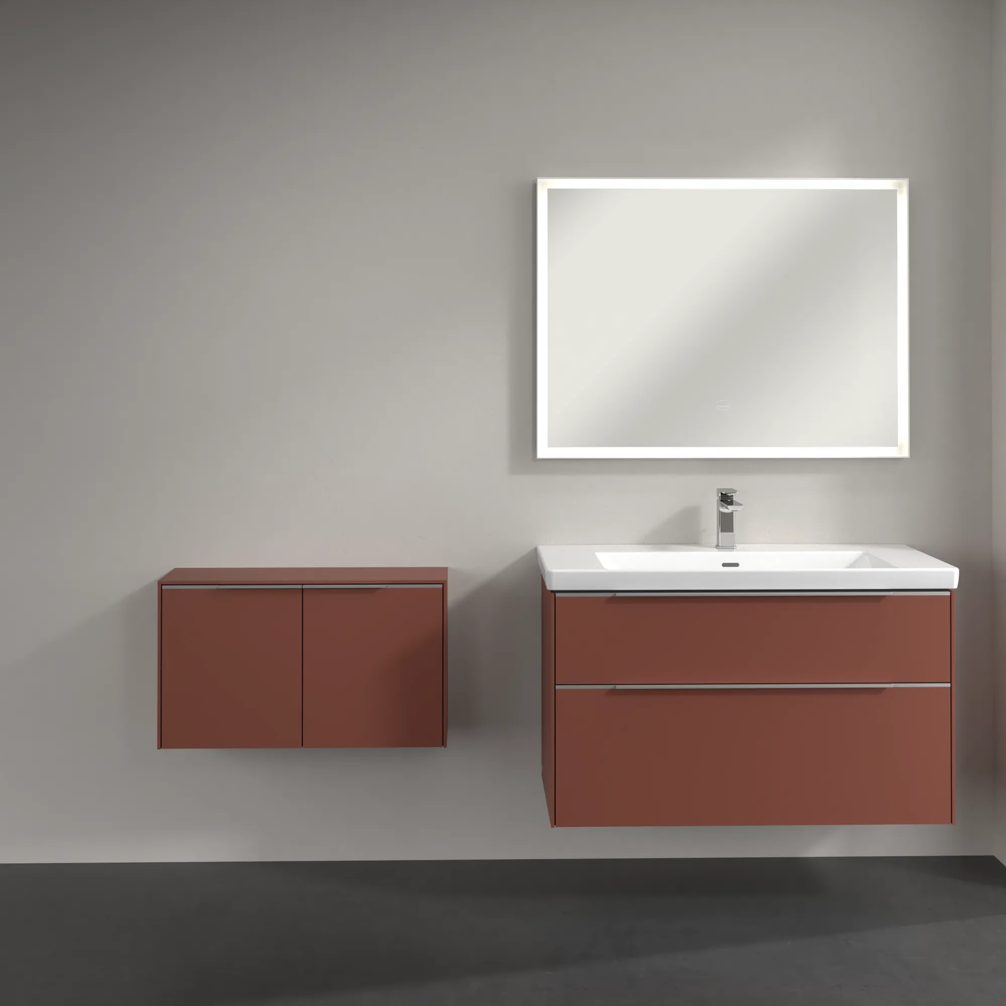 Villeroy & Boch Subway 3.0 Sideboard C60000, 728x423x256mm, Wine Red