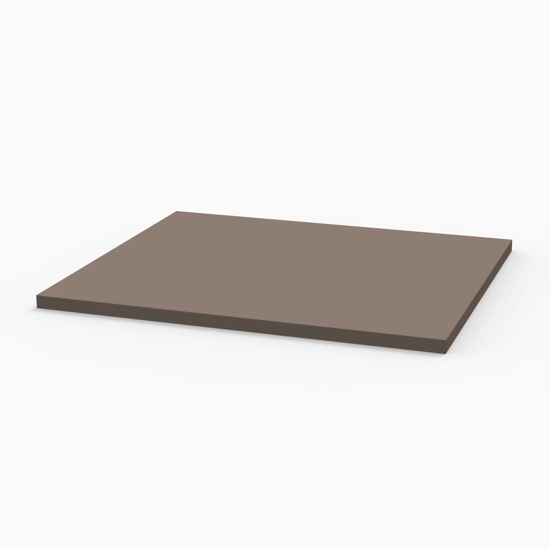 Sanipa Abdeckplatte „2morrow“ in Taupe (matt), 602 × 521 × 16 mm