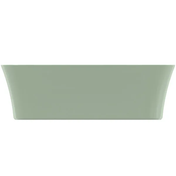Ideal Standard Ipalyss Schale in Salbeigrün, 550x380x125 mm, ohne Hahnloch, ohne Überlauf