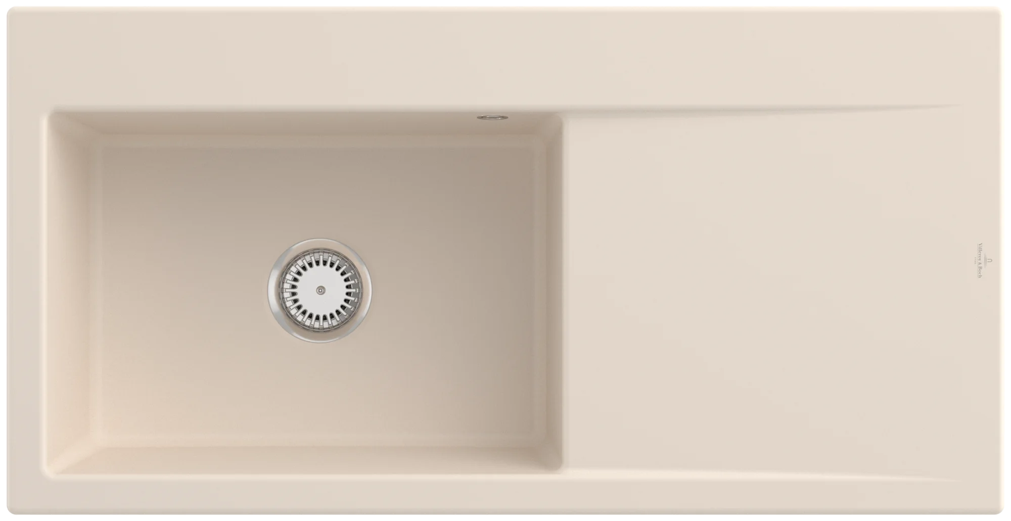 Villeroy & Boch Subway Style 60 Einbauspüle, 1000x510mm, Ivory CeramicPlus