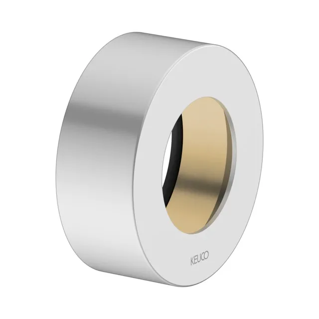 KEUCO IXMO Verlängerungs-Rosette für Ventile Unterputz, rund, 25 mm, Aluminium-finish