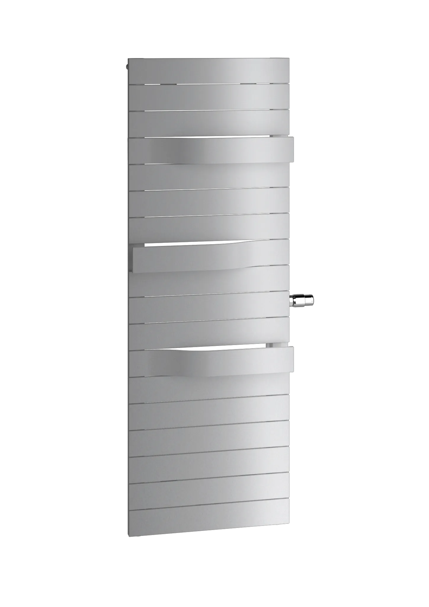 Kermi Design-Heizkörper „Tabeo®-V“ 60 × 175,7 cm in glanzsilber Metallic