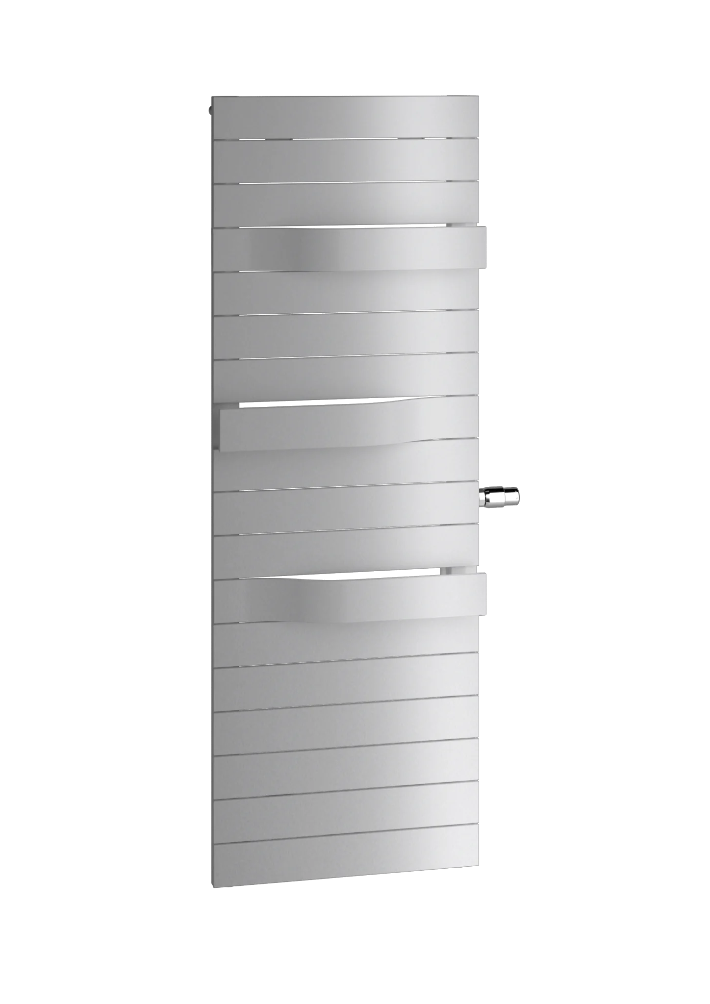 Kermi Design-Heizkörper „Tabeo®-V“ 60 × 175,7 cm in glanzsilber Metallic